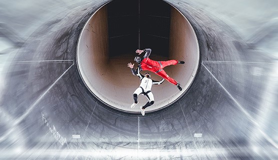 Aero gravity Milan: Experience the AeroDouble indoor skydiving